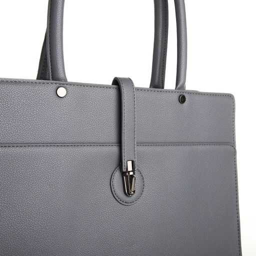 Сумка женская тоут, на молнии, цвет серый - Simaland фото 4