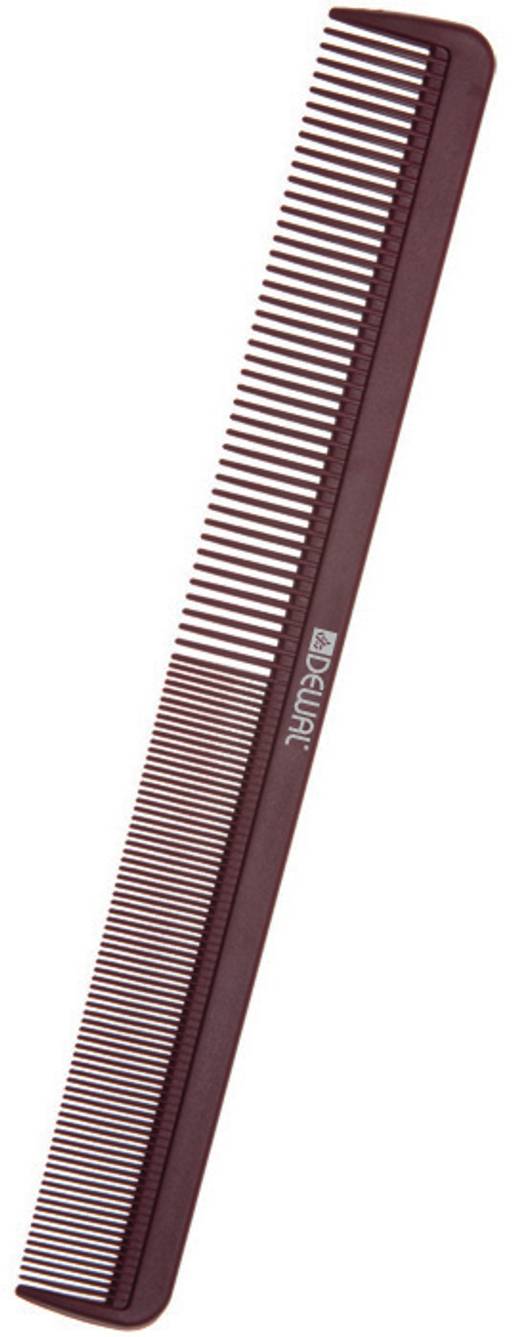 DEWAL.Расческа CARBON BORDO комб.узк.22см/CO-6008-CBN/4289/