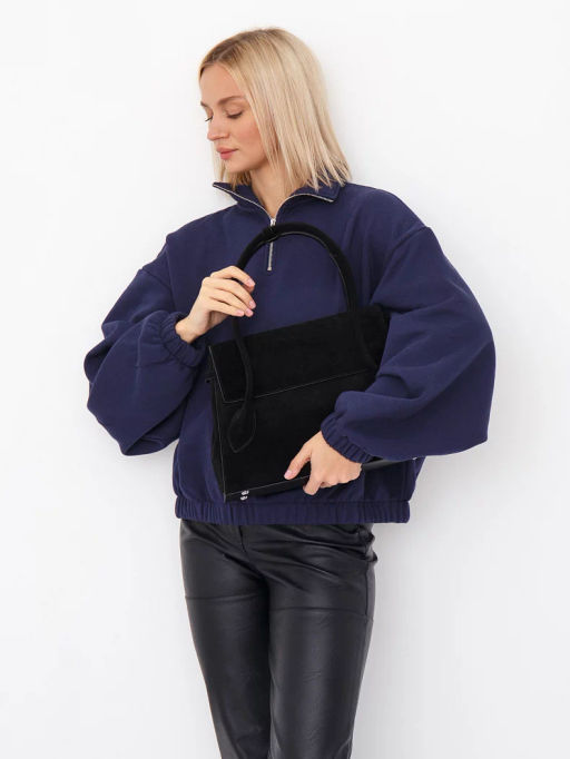 Сумка 2424YF black Polina&Eiterou