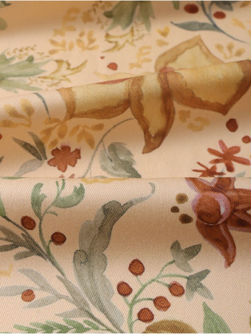 Набор кухонный «Этель» Floral pattern, скатерть 147×184 ±2 см с ГМВО, салфетки 40×40 см - 8 шт.