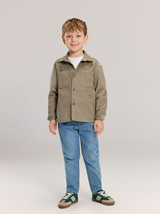 Kadife Erkek ?ocuk G?mlek