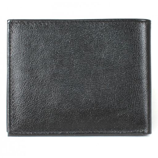 Портмоне мужское Croco-ПР-900 натуральная кожа 1 отд, 10 карм, черный матовый (3) 209430  фото 2