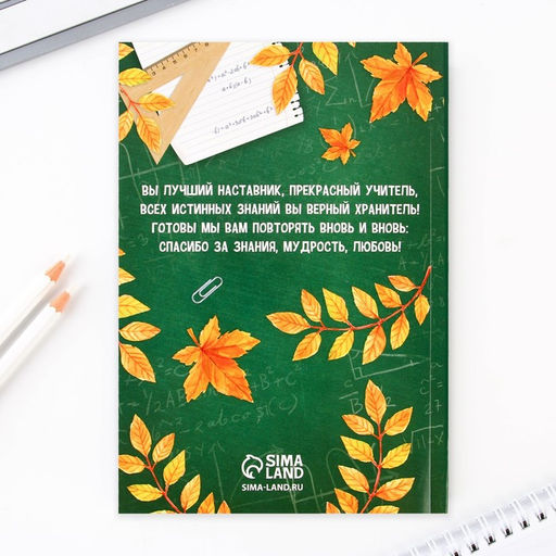 Подарочный набор в портфеле, ежедневник А5, 80 л., закладки, ручка «Дорогому учителю»