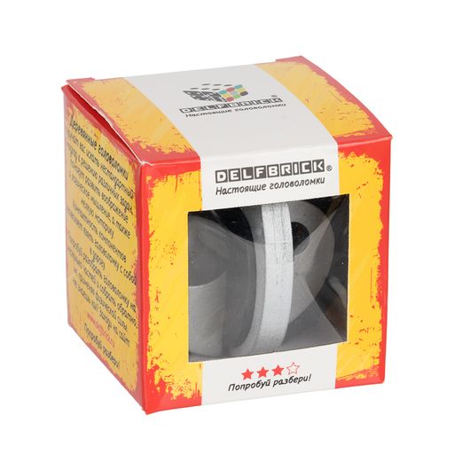 DELFBRICK DLS-12 Головоломка деревянная 1 шт Инь-Янь 4 элемент