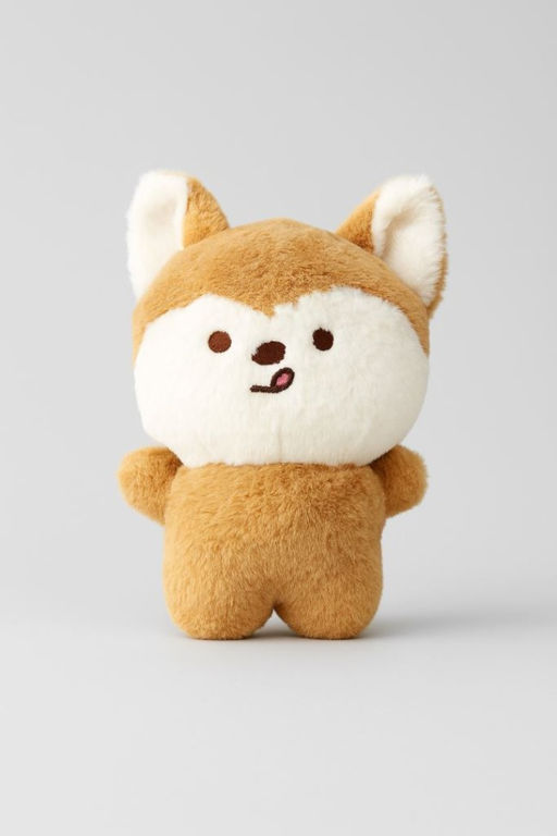 Мягкая игрушка "Shiba-inu tongue", brown, 20 см