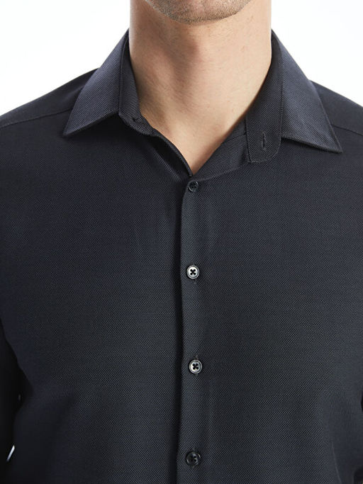 Slim Fit Uzun Kollu Arm?rl? Erkek G?mlek