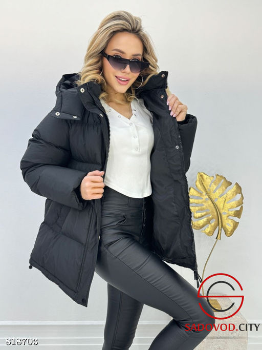 Куртка зимняя с капюшоном