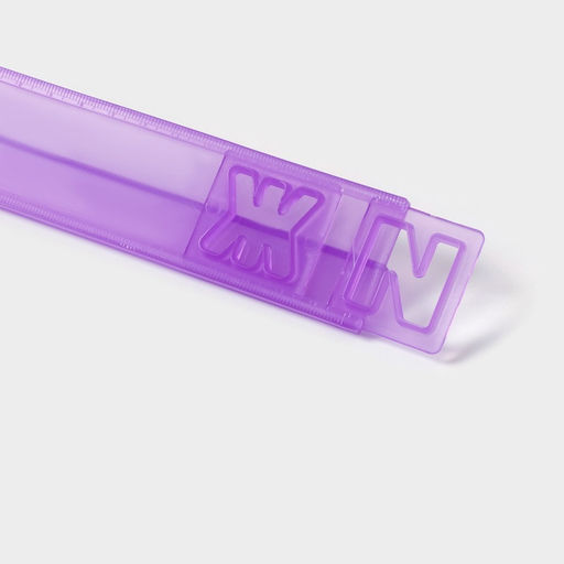 Печати для теста и мастики Доляна Алфавит русский, цифры, набор 43 шт. (3 см), держатель, фиолетовые фото 11