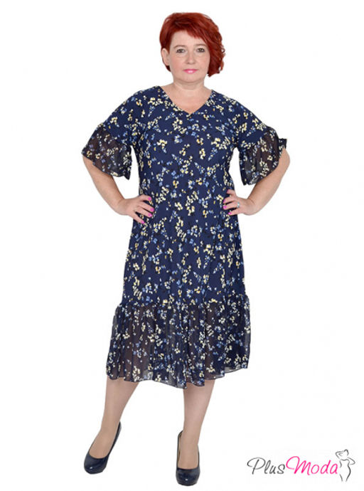 Платье Модель №1271 размеры 44-84 - Plusmoda фото 6