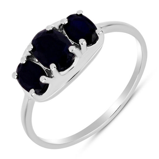 Кольцо, сапфир корунд, Микра