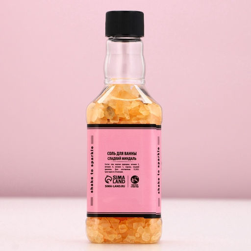 Подарочный набор косметики Ты неотразима!, гель для душа виски 250 мл и соль для ванны 300 г, Чистое счастье  фото 11