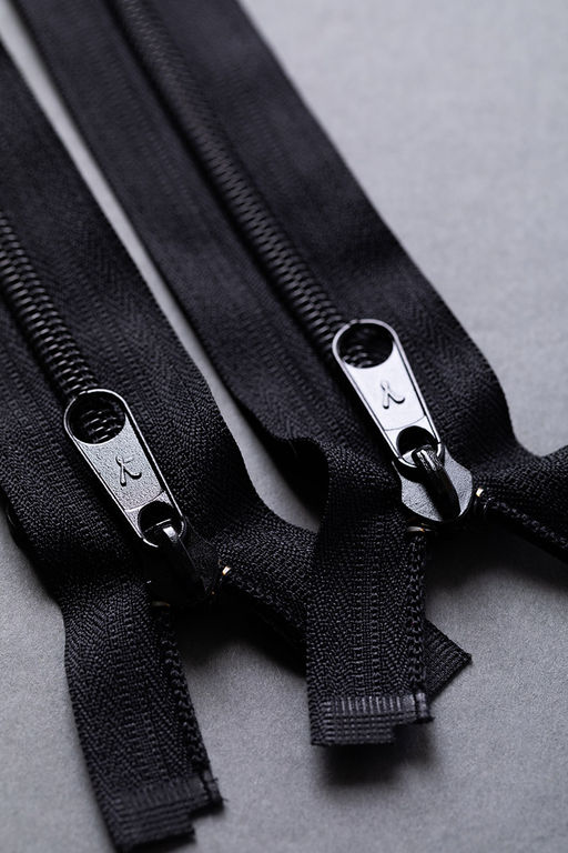 Молния Спираль р/м GAMMA G105. 140 см тип 5 разъёмная однозамковая 2-х язычковая 10 шт ЧЕРНЫЙ №310