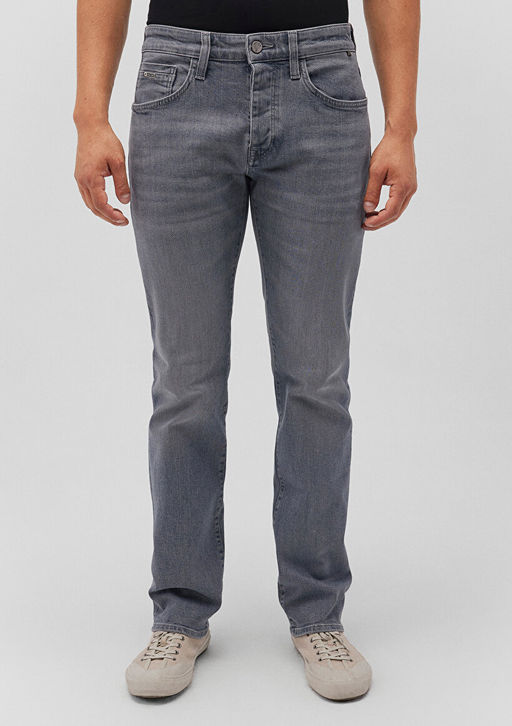 Pierre Mavi Pro Puslu Gri Jean Pantolon  фото 3