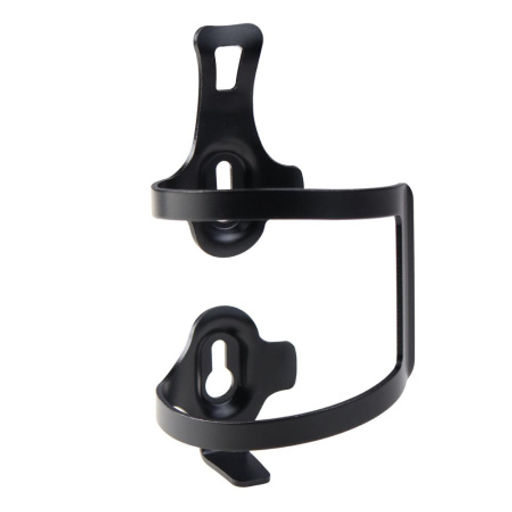 Держатель бутылки для воды велосипедный алюминевый черный /CUI-67 /уп 100/