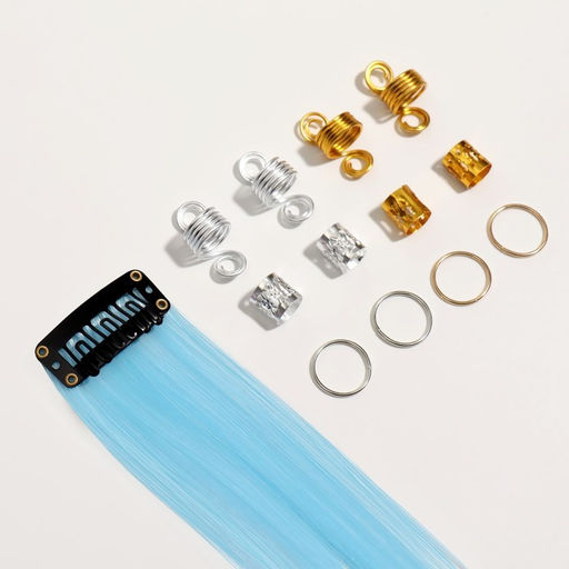 Набор Любовь, локон на заколке, переводные тату, декор для волос - Queen fair фото 5