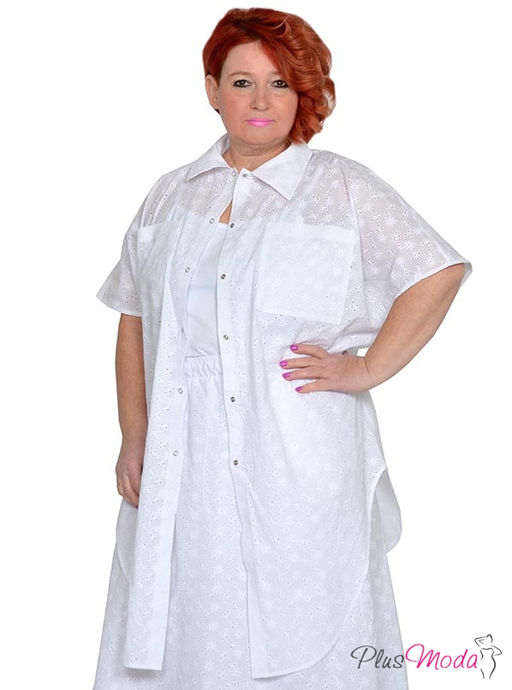 Туника Модель №1886 размеры 44-84 - Plusmoda фото 3