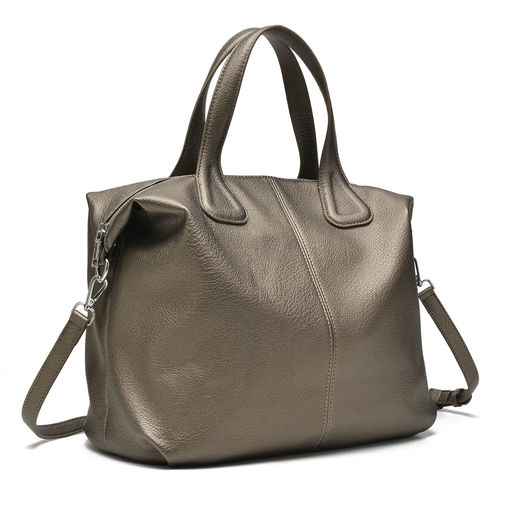 Сумка женская, экокожа, Saint Miranda 1151 Темное-серебро  фото 3