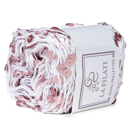 Royal Paillettes пряжа LA FILATI 55%%хлопок 45%пайетки 5х50г/120м
