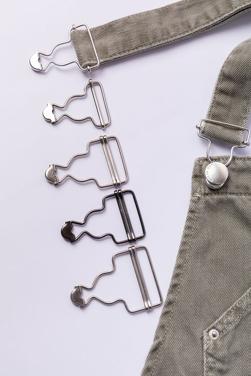 Micron GH 305/40/10 застежки для полукомбинезонов d 40 мм 10 шт №04 под никель