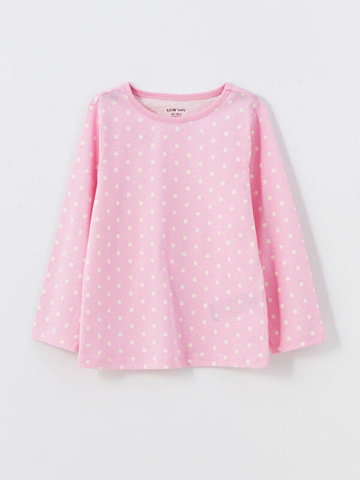Bisiklet Yaka Uzun Kollu Pijama ?st
