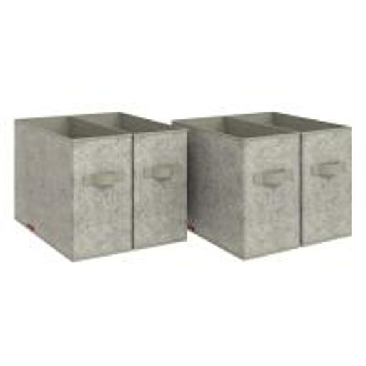 Короба стеллажные, без крышки, 15*31*31 см, набор 4 шт., MONET MORNING, шт - Valiant фото 8