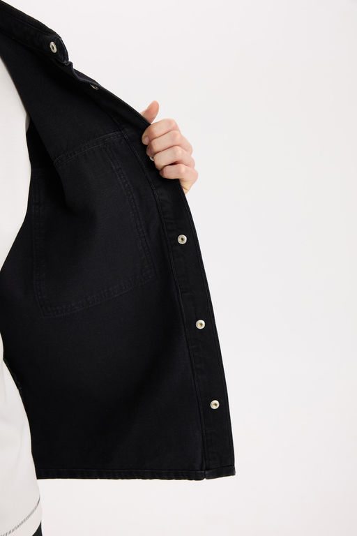 %100 Pamuk Oversize G_mlek Ceket