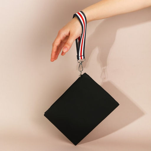 Ручка-петля для сумки, стропа, 20 2,5 см, цвет синий/белый/красный - Арт узор фото 4