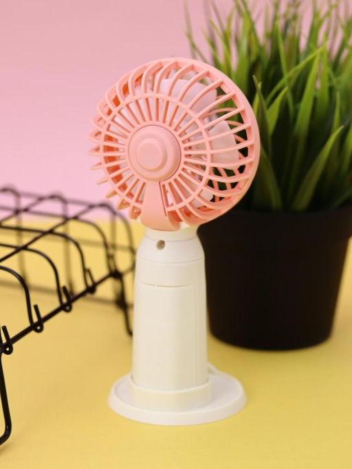 Портативный ручной вентилятор iLikeGift Face lips, pink