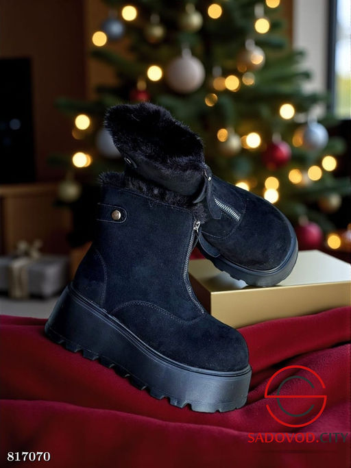 Ботинки женские из искусственного меха - Bruno фото 2