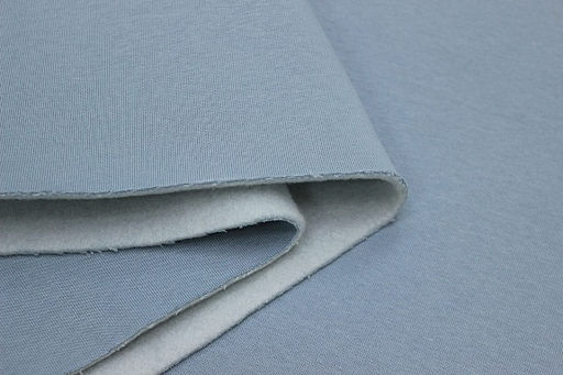 Футер 3-х нит. начес цв.Серо-голубой, ш.1.8м, Пенье, хлопок-65% п/э-35%, 350гр/м.кв - Купава фото 3
