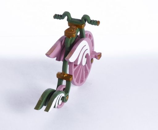 Елочная игрушка - Ретро велосипед 6011 Angel - Idh фото 3