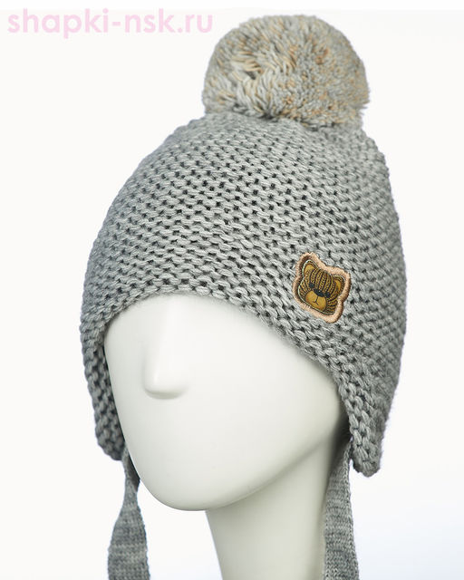 18-91-L Шапка для мальчика флис (46-48)