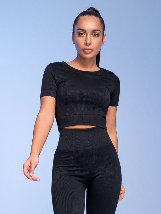 PELICAN, футболка спортивная женcкая, Черный фото 2