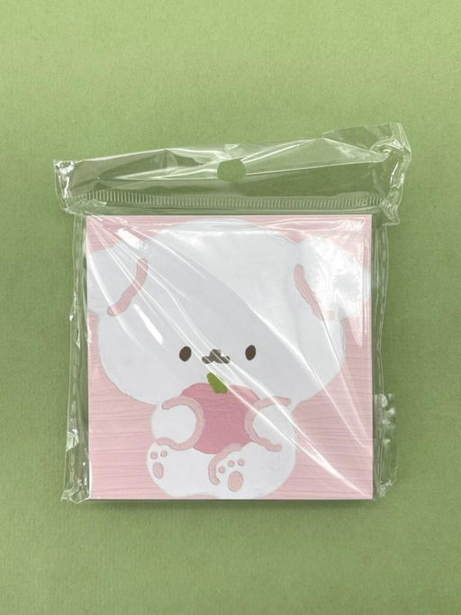 Блок стикер для записей "Cute friends", pink