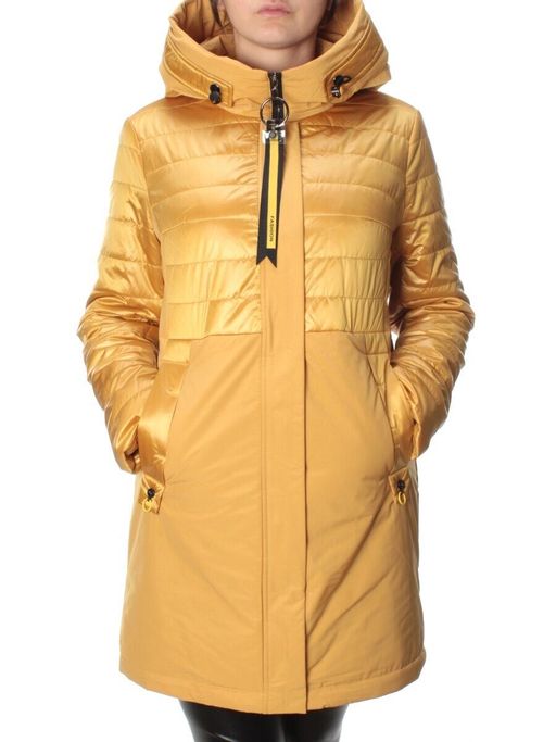 BM-807 YELLOW Куртка демисезонная женская АЛИСА (100 гр. синтепон) - Фабричный китай фото 2