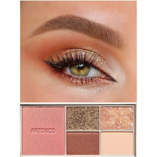 ARTDECO Палетка теней и румян Illusion Palette for cheeks & eyes тон 4, 4,5 г 4х1,5 г  фото 11
