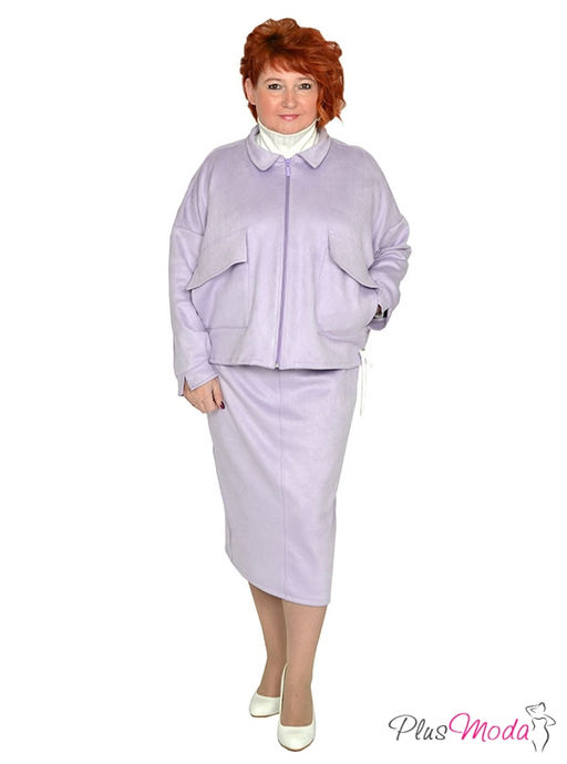 Юбка Модель №1396 размеры 44-84 - Plusmoda фото 4