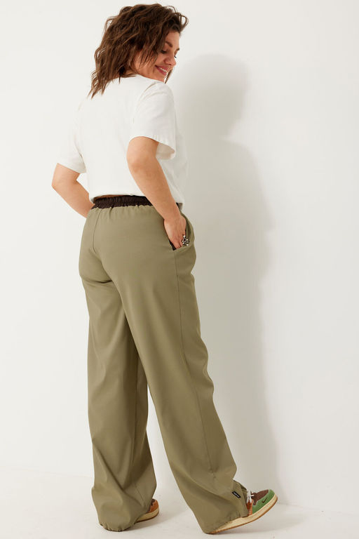 Брюки BegiModa 6063 олива  фото 8