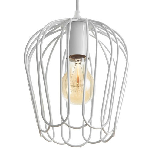 Светильник BayerLux «Цветок» 1×40 Вт E27 белый 18×18×100 см