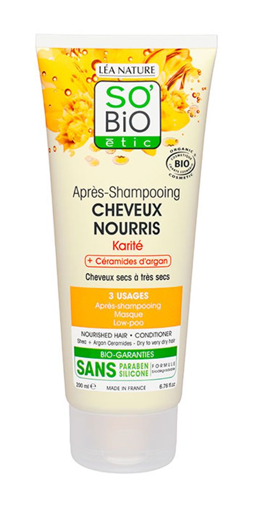 СОБиО этик Питательный бальзам-ополаскиватель для волос, 200 мл