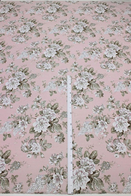 Сатин Свежесть весны, ш.2.35м, хлопок-100%, 110гр/м.кв - Купава фото 2