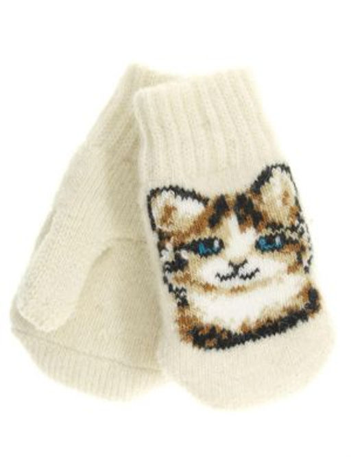 Варежки детские круговые Кот 0302-5 - Рассказовские варежки фото 5