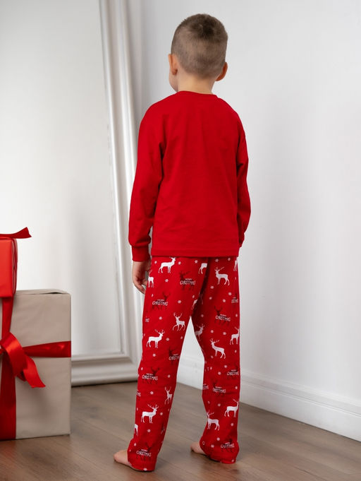 Новогодняя пижама из 100% хлопка