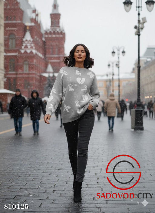 Женский шерстяной свитер - Bruno фото 2