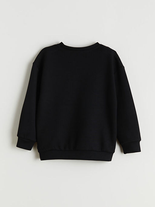 Bisiklet Yaka Erkek ?ocuk Sweatshirt