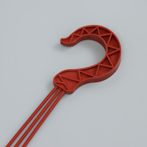 Цена за 9 шт. Подвес для кашпо большой, МИКС