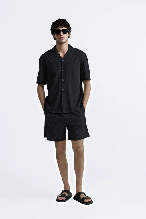 GEOMETRIK JACQUARD GOMLEK - Zara фото 9