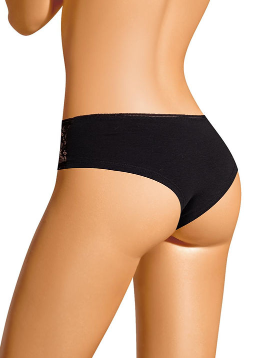 BR1188 Трусы жен. Кружево хлопок (ЧЗ) - Clever wear фото 2