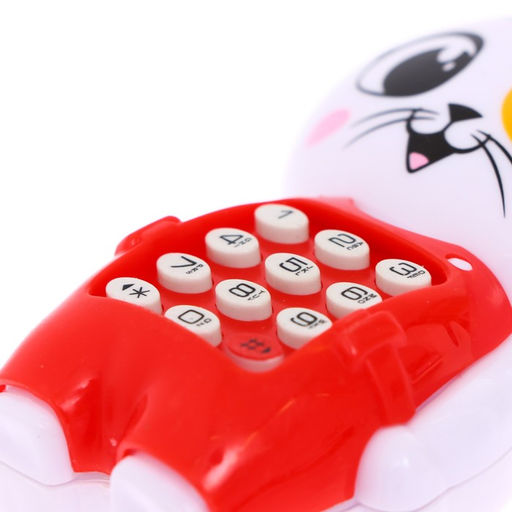 Музыкальная игрушка «Любимый котик», звук, цвет белый