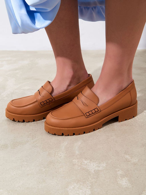 57102004053, Лоферы женские, ARGO Натуральная кожа  фото 2